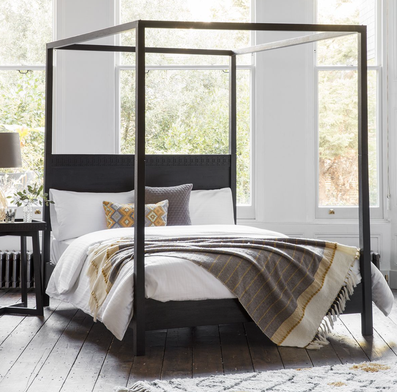 Boho 4 Poster Bed