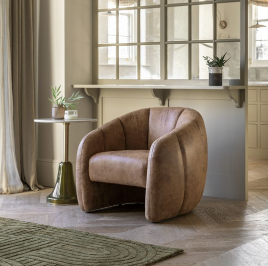 Atella Armchair Antique Leather