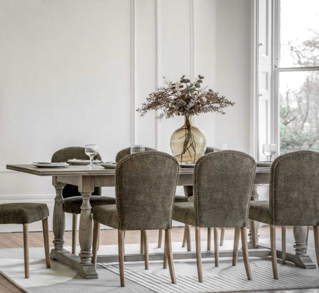 Mustique Extending Dining Table