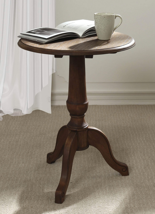 Laura Ashley Montpellier Side Table Walnut