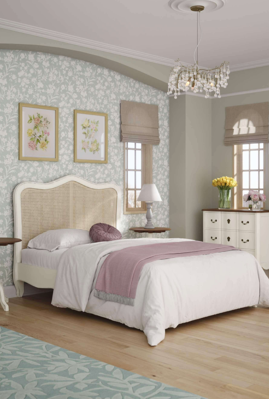 Laura Ashley Montpellier Bed Frame (Ivory)